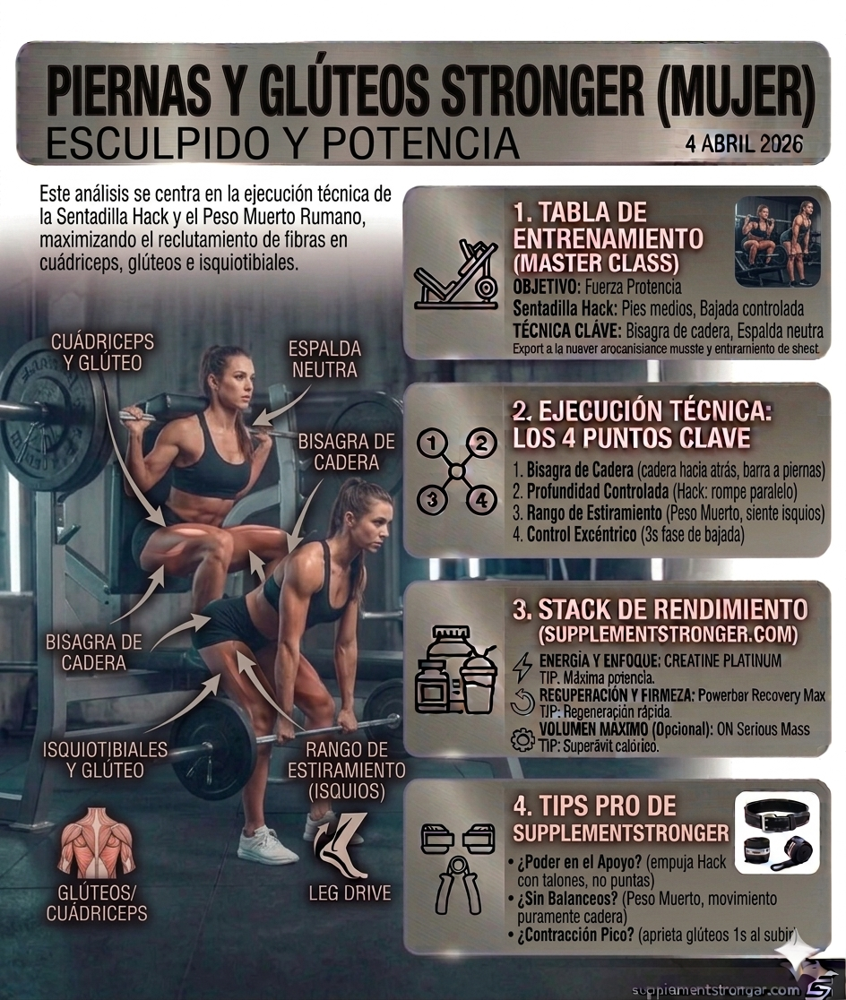 RUTINA DE PIERNA Y GLUTEO