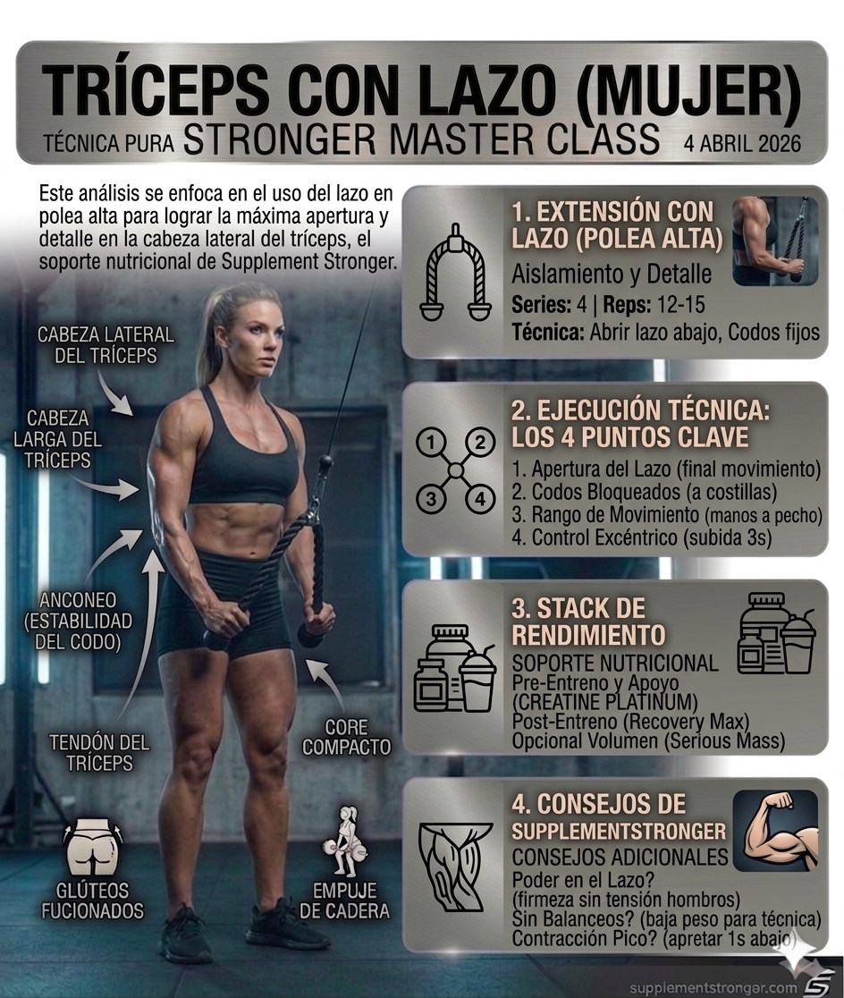 RUTINA DE TRICEPS CON LASO