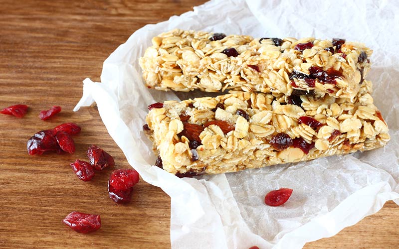 Barritas de Proteína y Carbohidratos Caseras