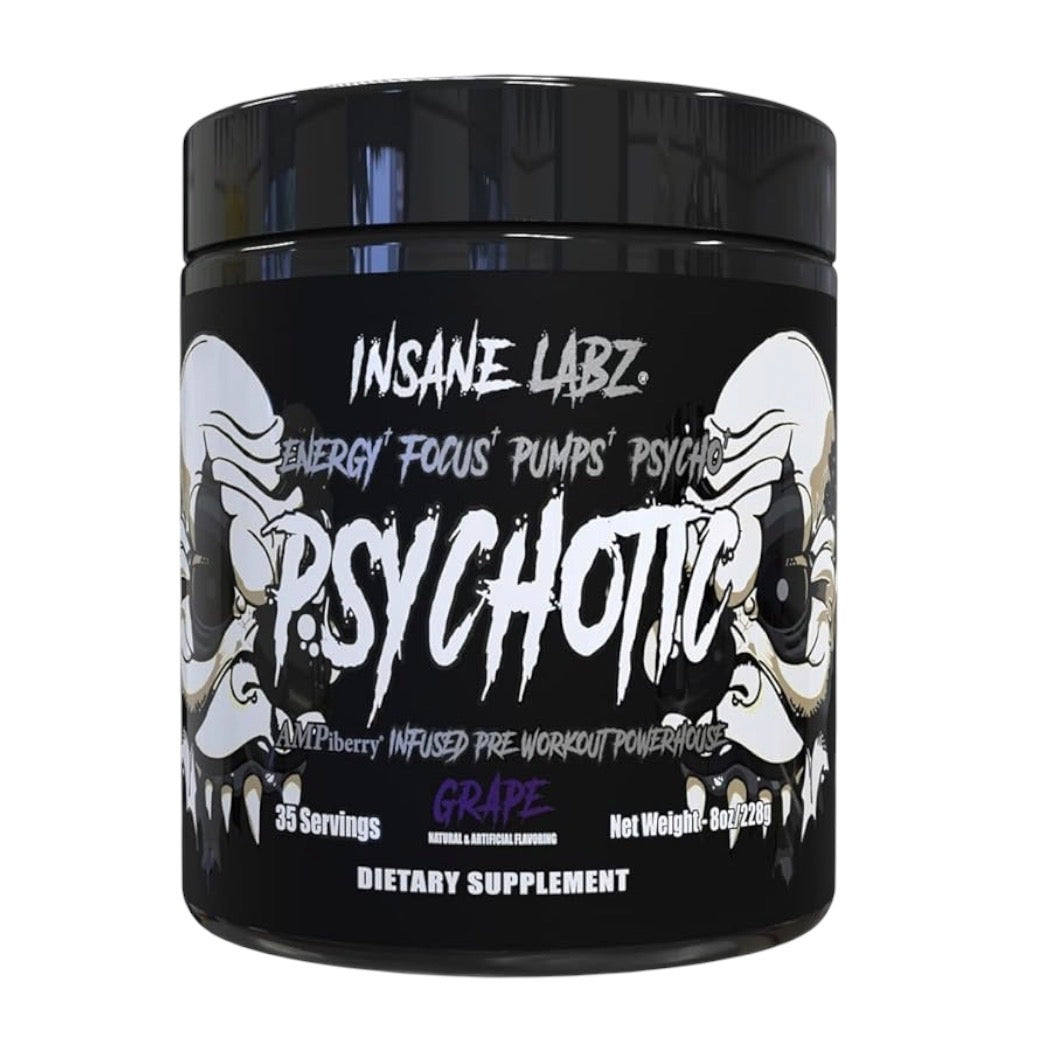Psychotic BLACK Insane Labz Pre-Workout 35 Servs.