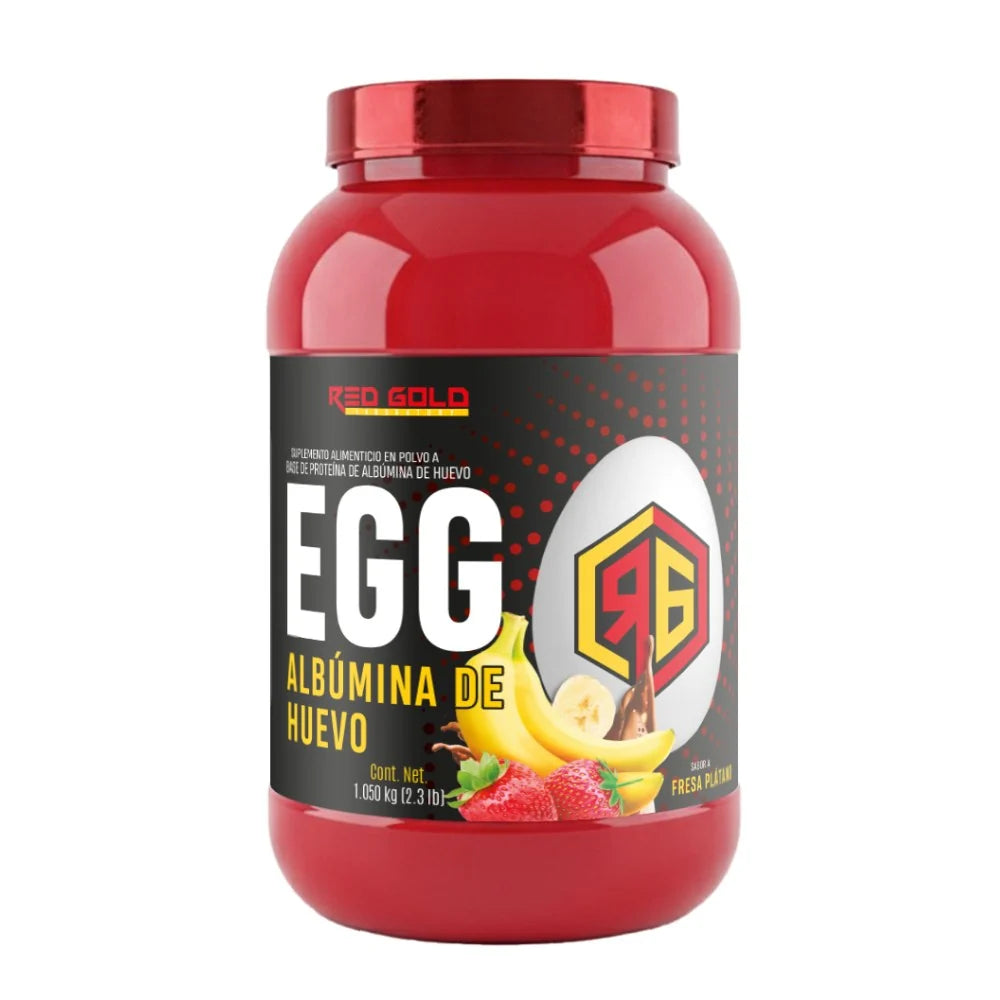 Red Gold Egg Albúmina de Huevo Fresa Plátano 1.05kg