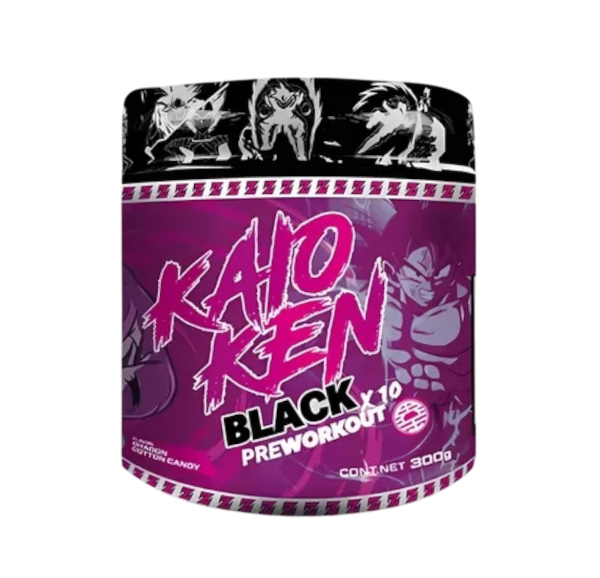 Sayan Labz Kaioken X10 Pre-Workout | Citrus Dragon, Black y Blue