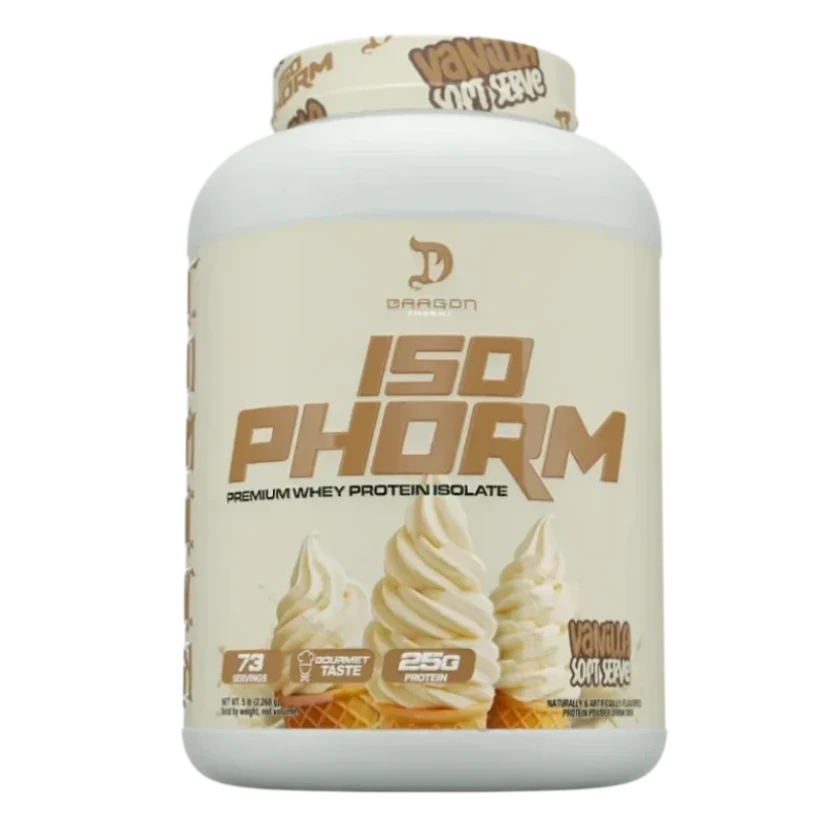 Dragon Pharma ISO PHORM 5lb Whey Protein Isolate (73 Servicios)