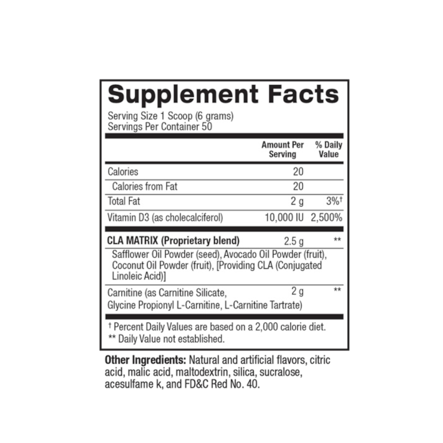 BPI Sports CLA + Carnitine Watermelon Freeze 350g (50 Servs)