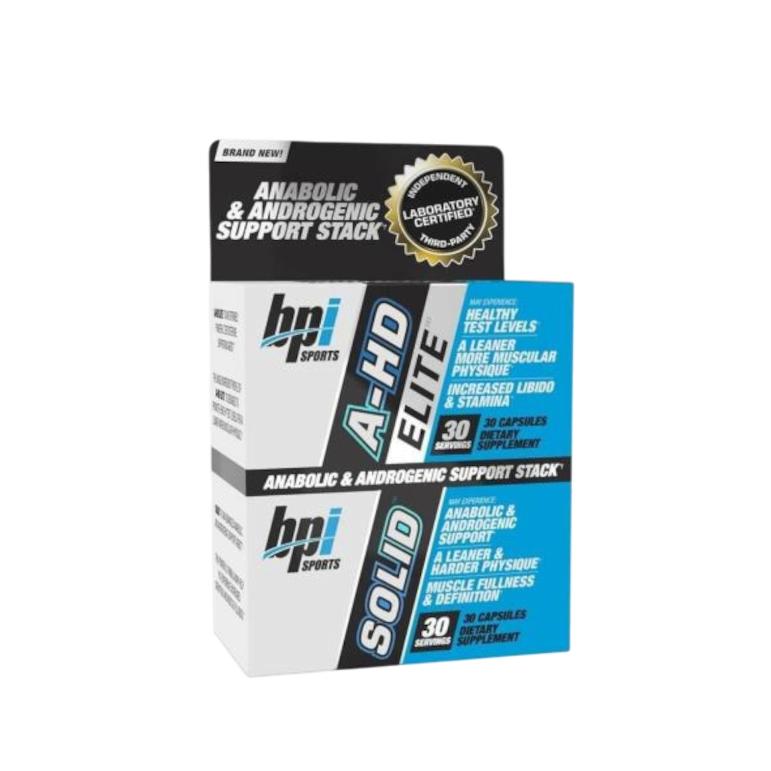 BPI Sports AHD + Solid Combo (Testo + Anabolic Precursor)