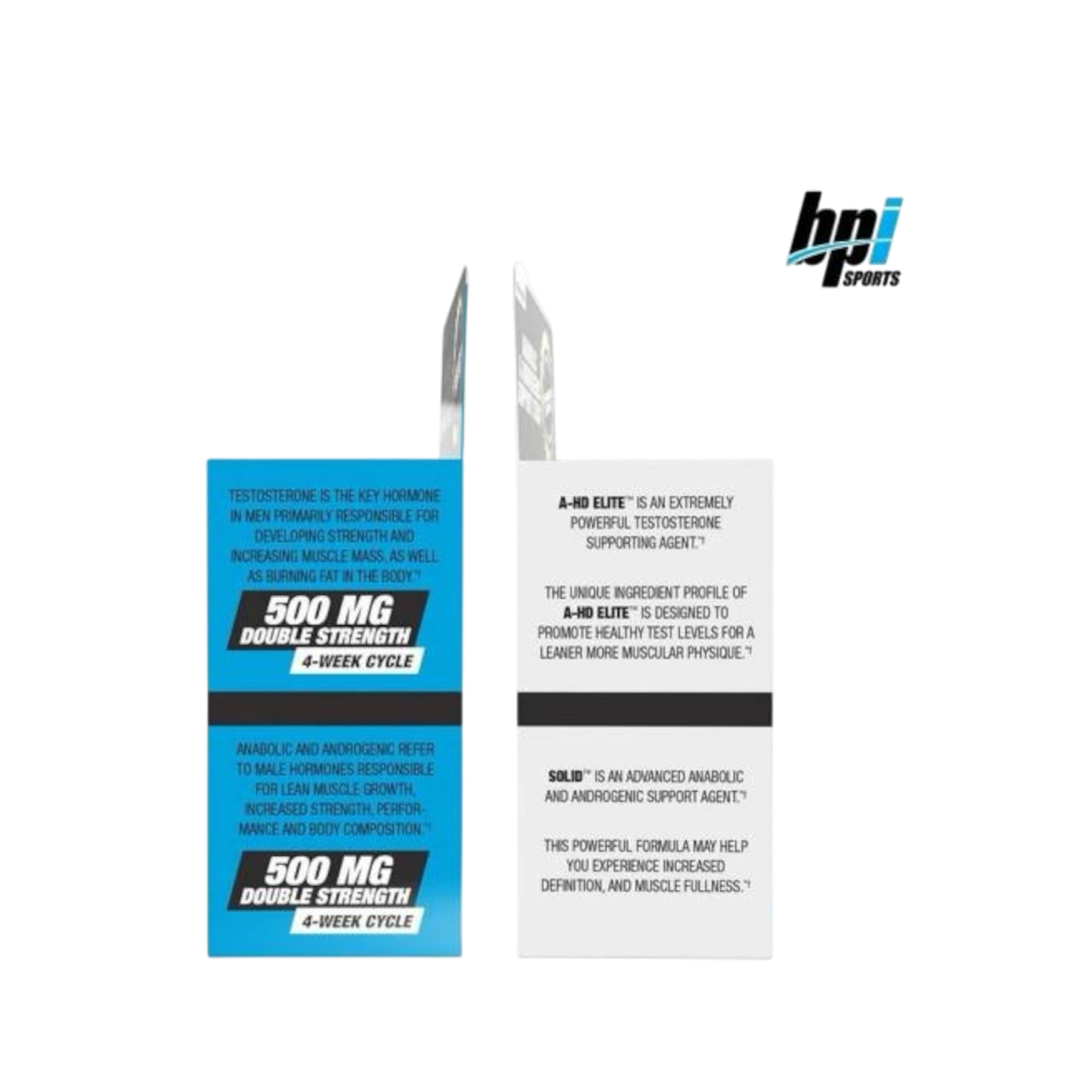 BPI Sports AHD + Solid Combo (Testo + Anabolic Precursor)