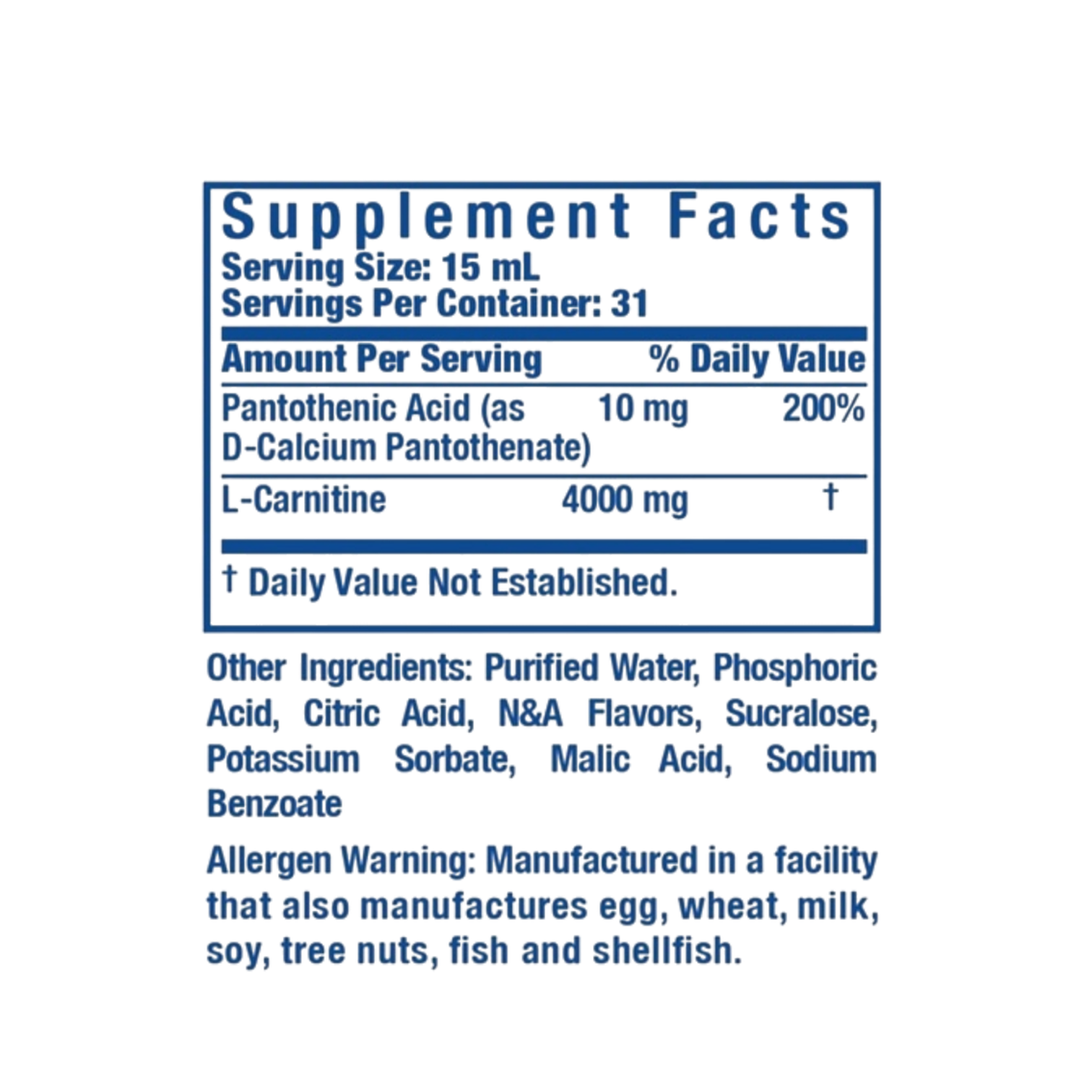 Ronnie Coleman L-Carnitine 4000mg Wild Cherry