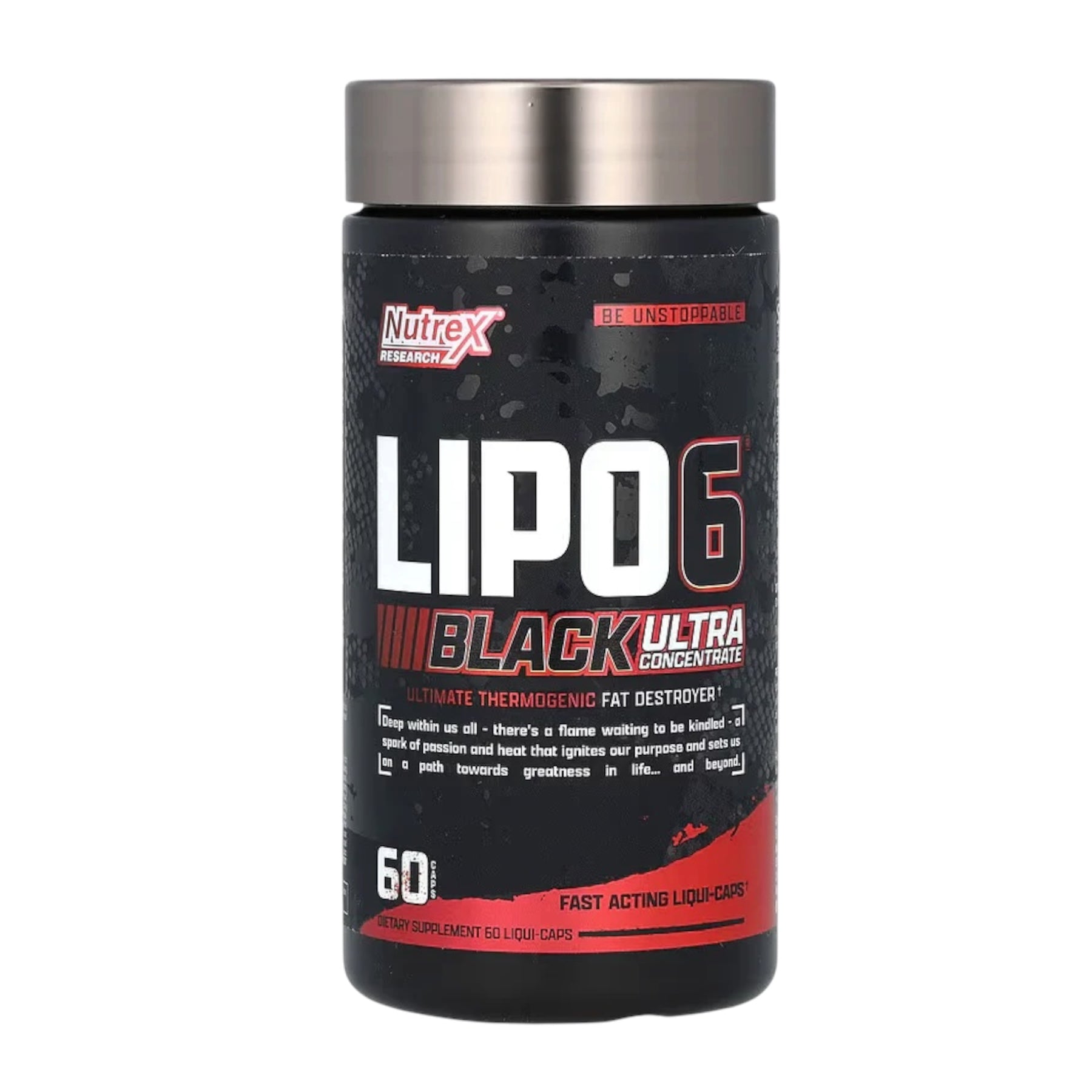 Quemador Lipo-6 Black Ultra Concentrate Nutrex Research 60 Servicios (60 Liqui-Caps)