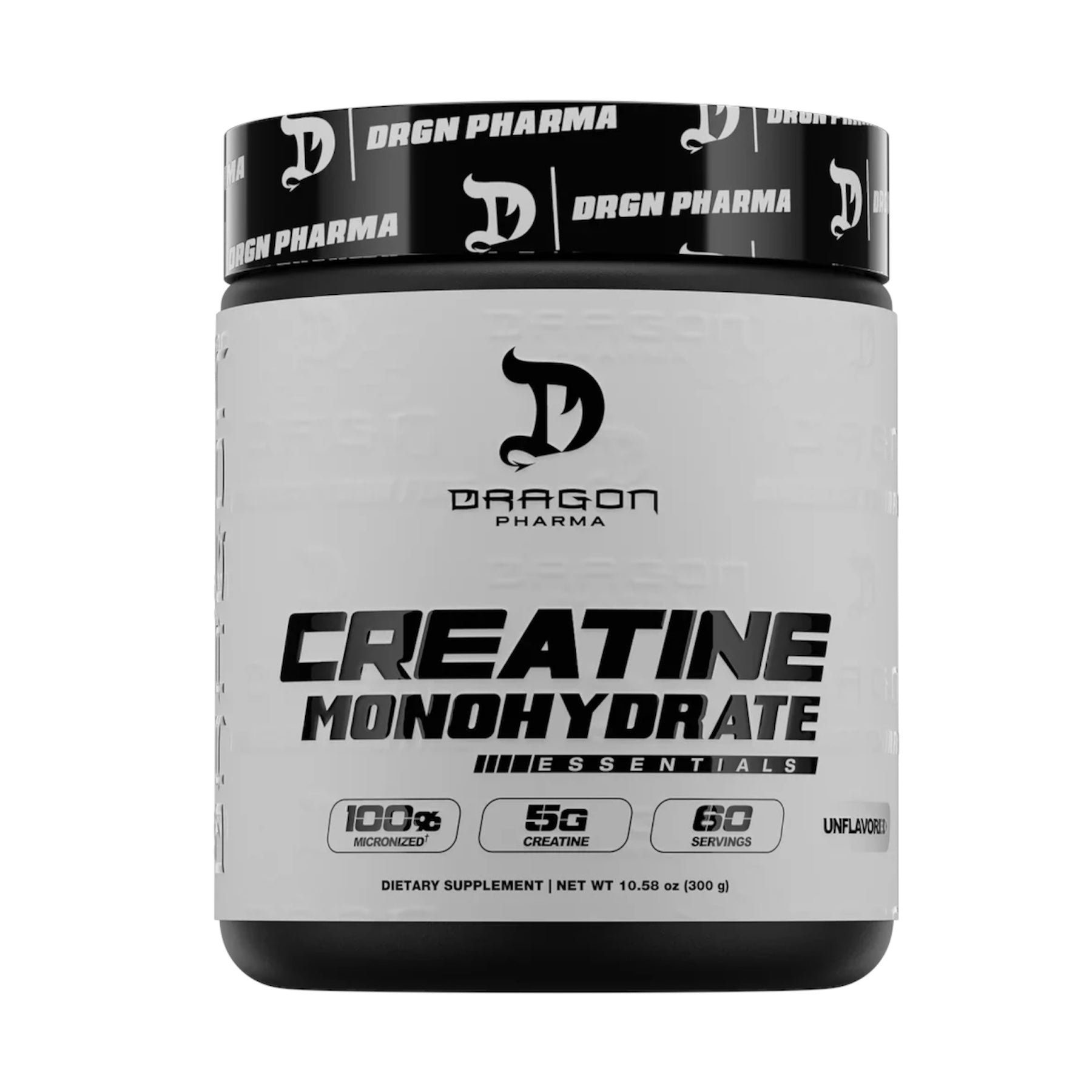 Creatine Monohydrate Dragon Pharma 60 Servicios 10.58 Onz. (300Grs.)