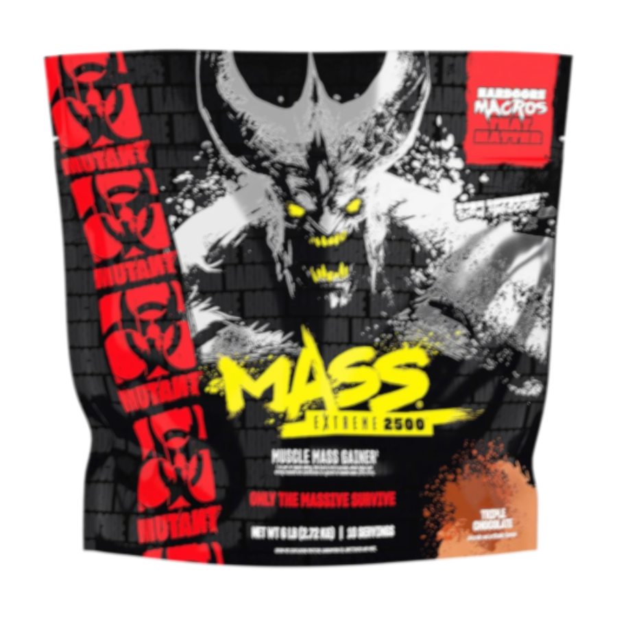 Mutant Mass Xtreme 2500 | 6 Lbs | 11 Servs | Triple Chocolate