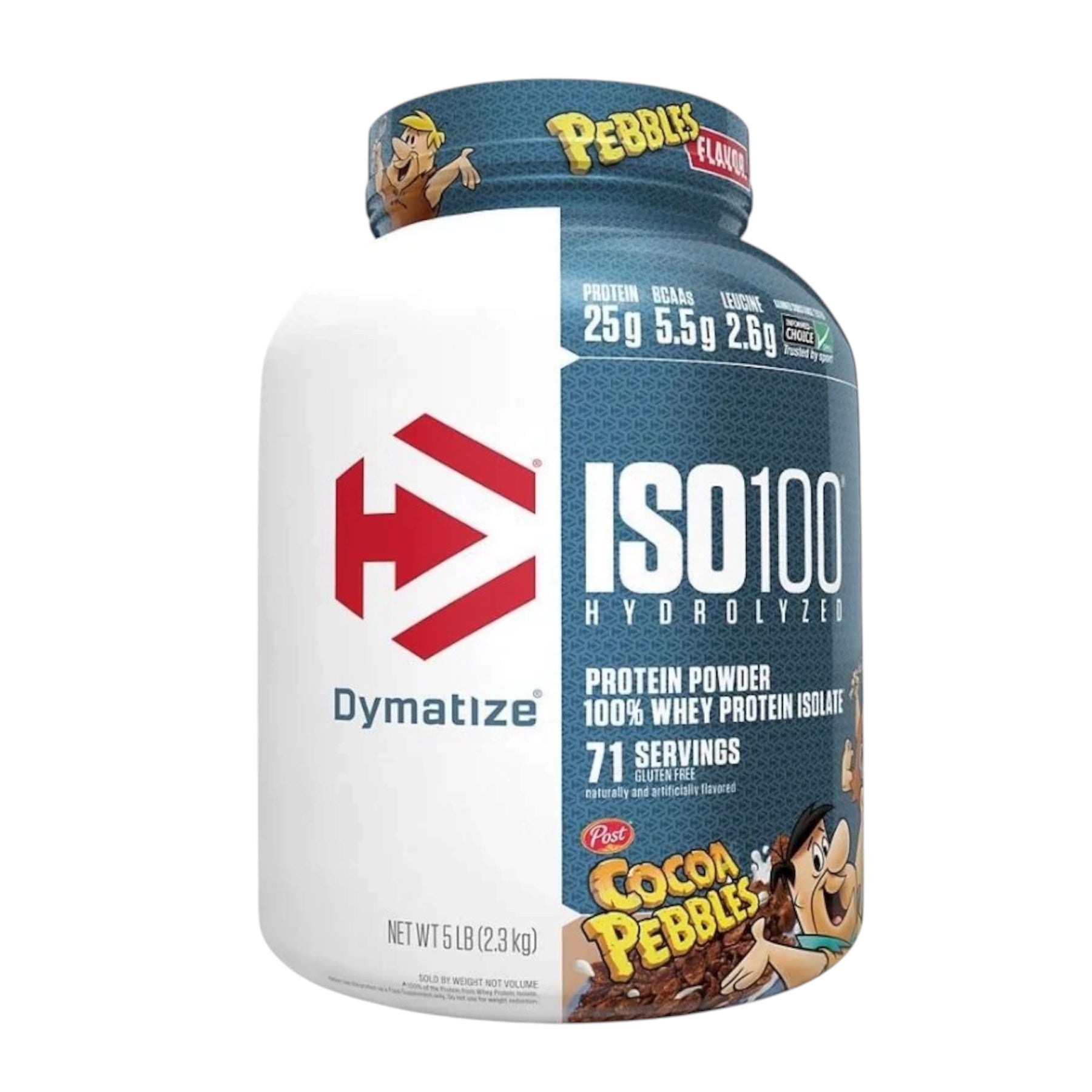 Proteína ISO100 Hydrolyzed Dymatize 71 Servicios 5 Lbs. (2.3Kgs.)
