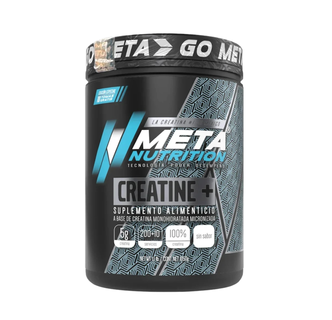 Meta Nutrition Creatine+ | 1,050g 210 Serv.