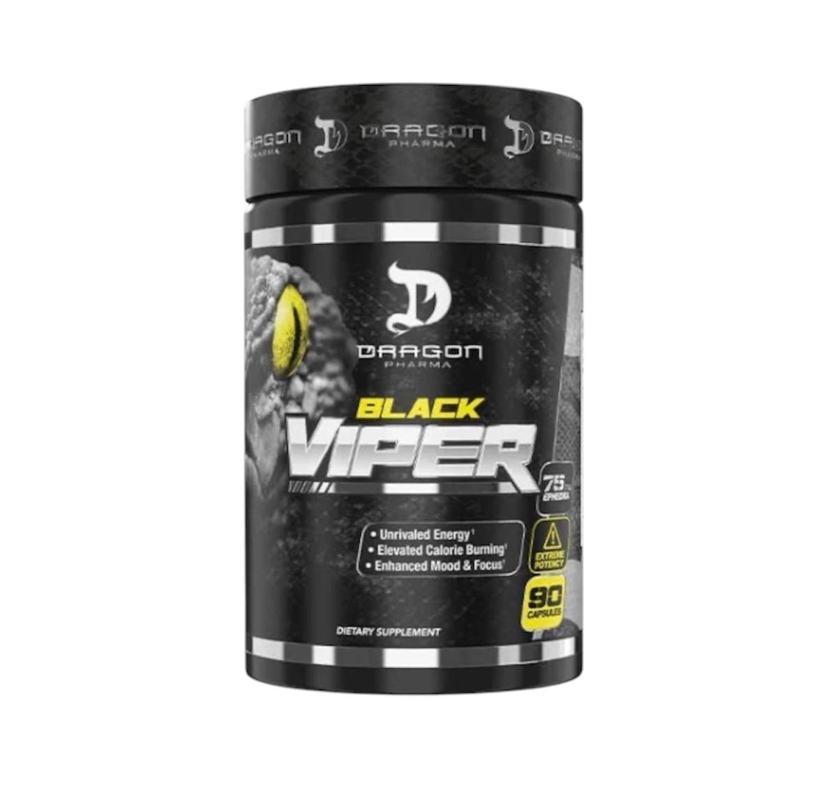 Dragon Pharma Black Viper 90 Cápsulas