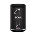 Envase de Rule 1 BCAA sabor Fruit Punch, 60 servicios y 480 gramos