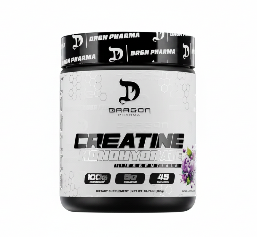 Dragon Pharma Creatine Monohydrate Essentials 306g (45 Servicios)