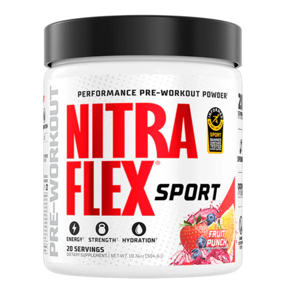 GAT Sport Nitraflex Sport Pre-Workout Fruit Punch 304.6g