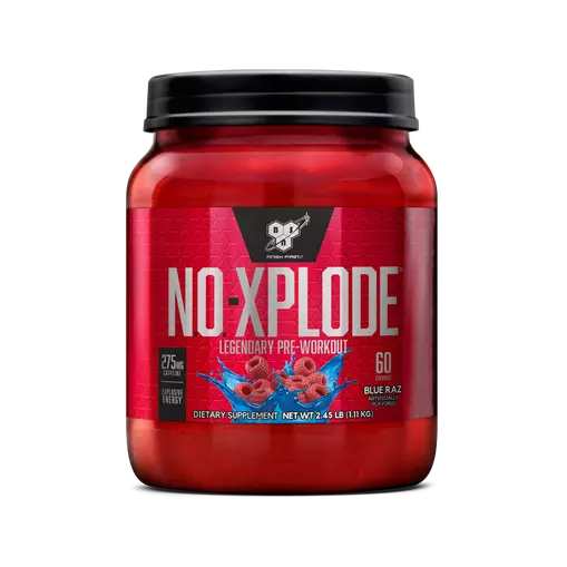BSN N.O.-Xplode Legendary Pre-Workout 2.45 lbs Blue Raz
