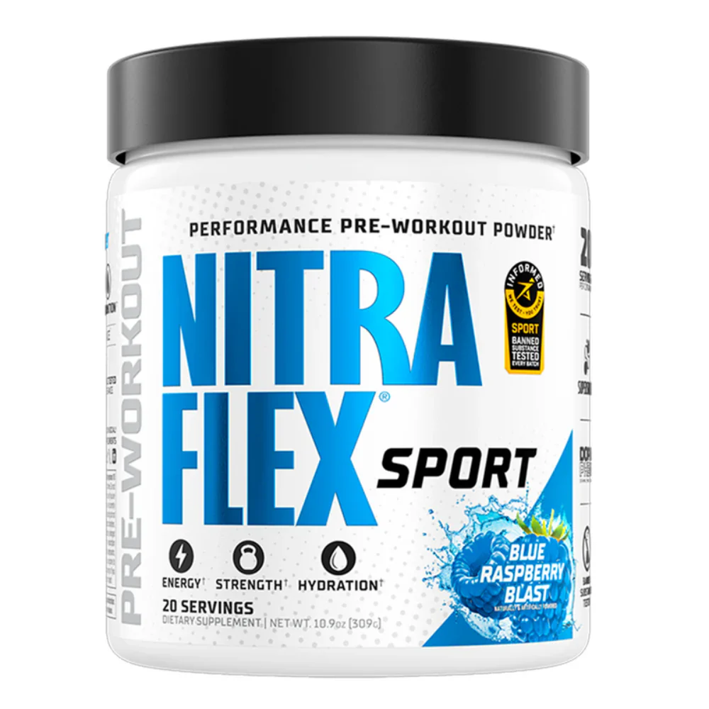 GAT Sport Nitraflex Sport Pre-Workout 309g Blue Raspberry Blast