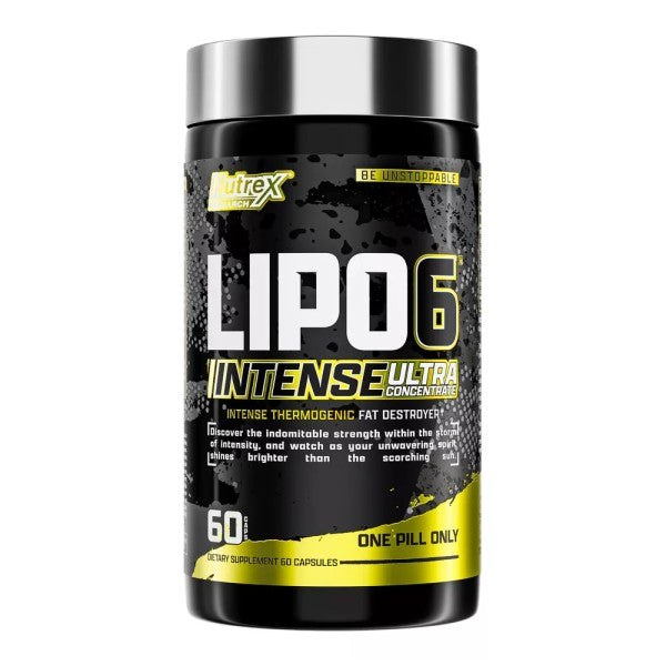 Lipo 6 Black Intense Nutrex 60 Cápsulas.