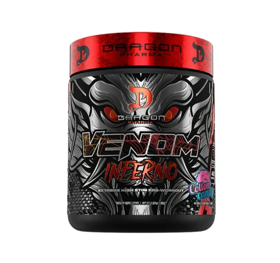 Dragon Pharma Venom Inferno Cotton Candy (40 Servicios)