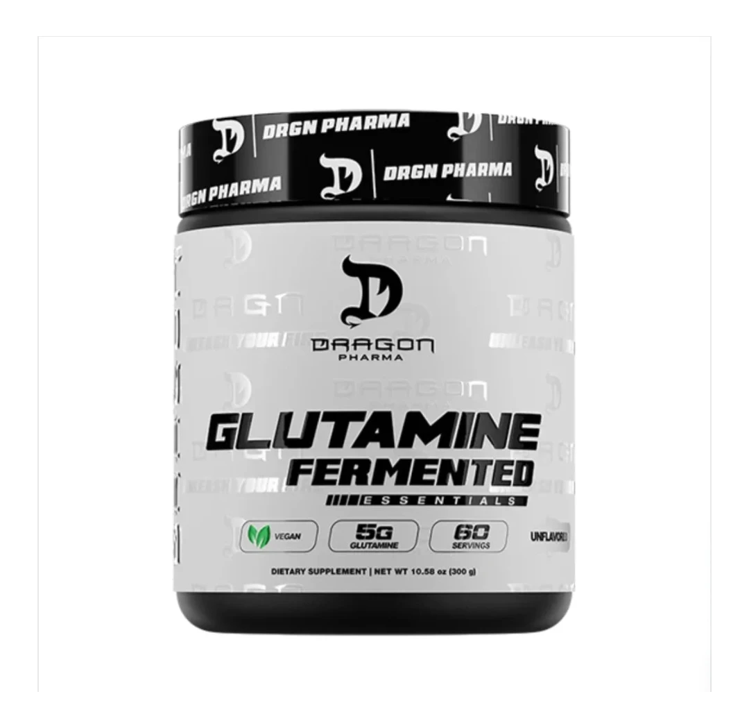 Dragon Pharma Glutamine Fermented 300g (60 Servicios)